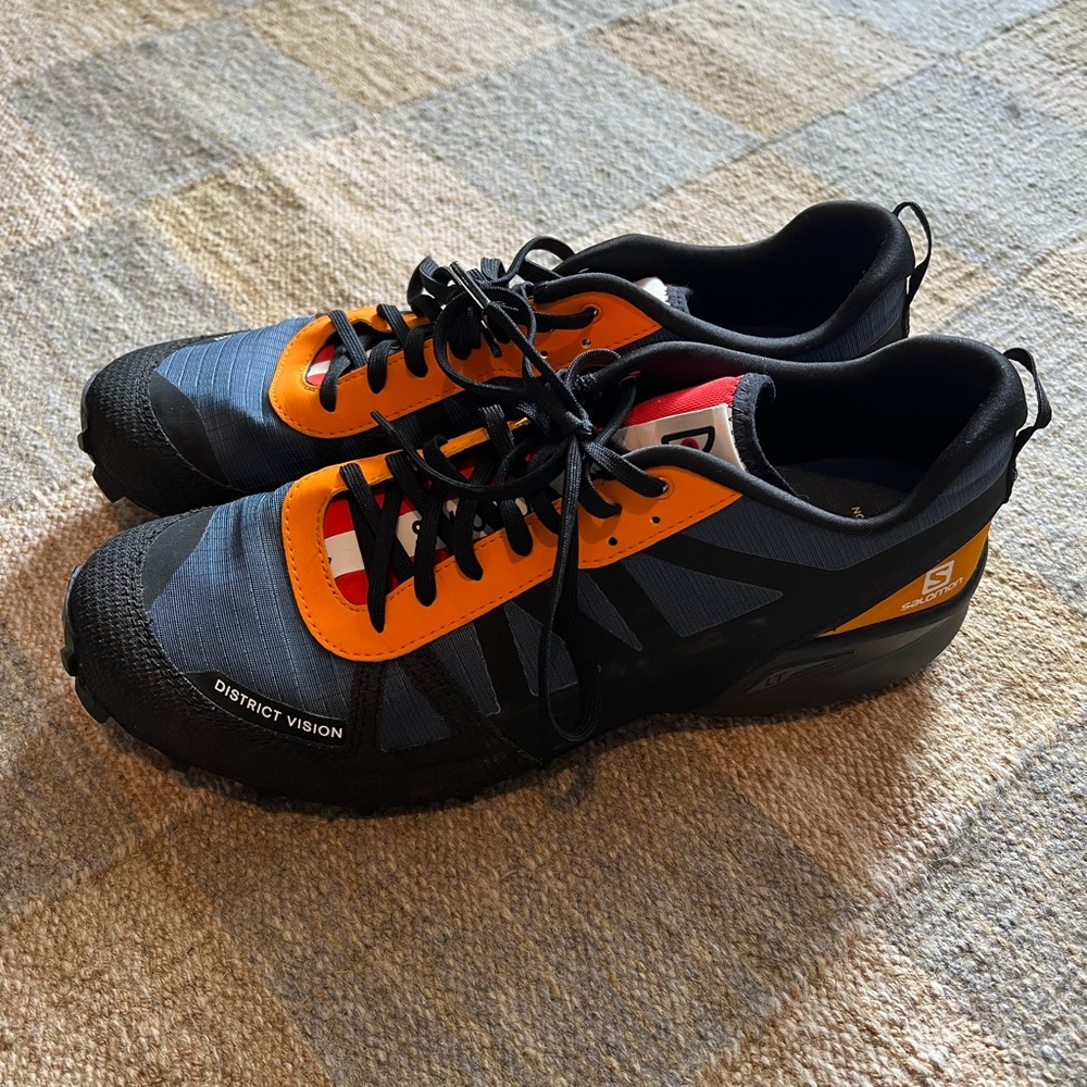 Size 11 Salomon X District Vision Trail Shoes